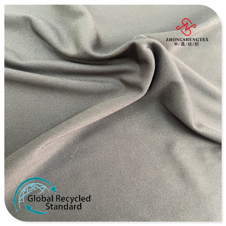 RPET150D单面汗布 休闲服打底衫 春夏弹力针织T恤运动服全棉面料