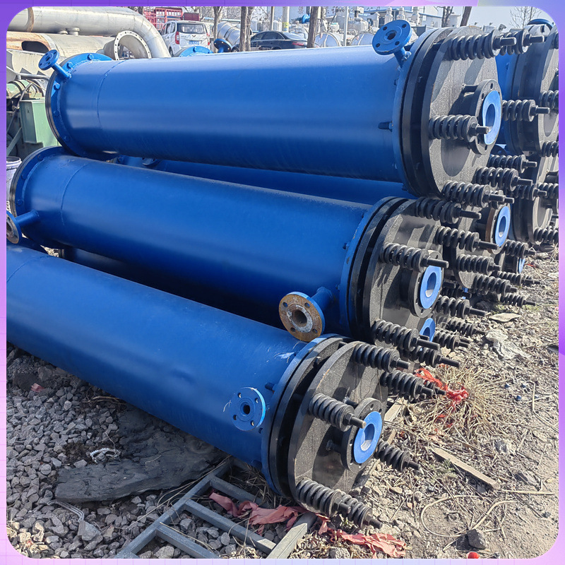 二手50平方工业冷凝器 列管式冷却设备 二手真空冷凝设备