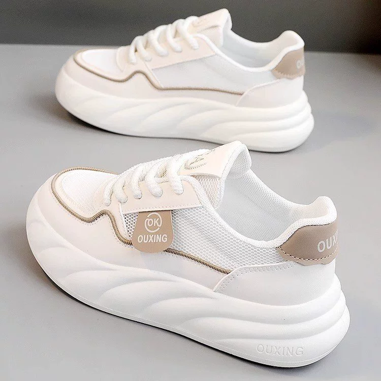 Сетчатая маленькая белая обувь женская летняя новая женская обувь 2024 новая спортивная обувь дикая дышащая обувь повседневная сетевая обувь
