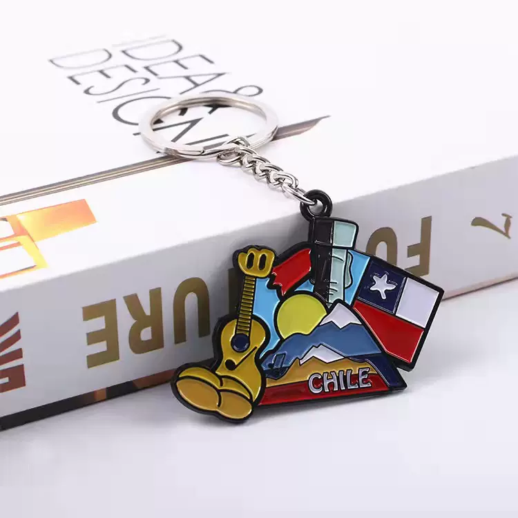 金属钥匙扣定制 可爱卡通汽车钥匙扣 挂件 创意钥匙链小礼品定做