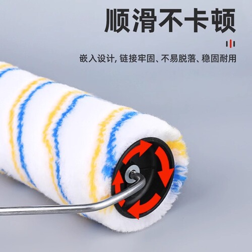 Coil Core Latex Paint Roller Roller Head Roller Core 8-inch 9-inch 10-inch 12-inch Roller Head Roller Brush Wholesale