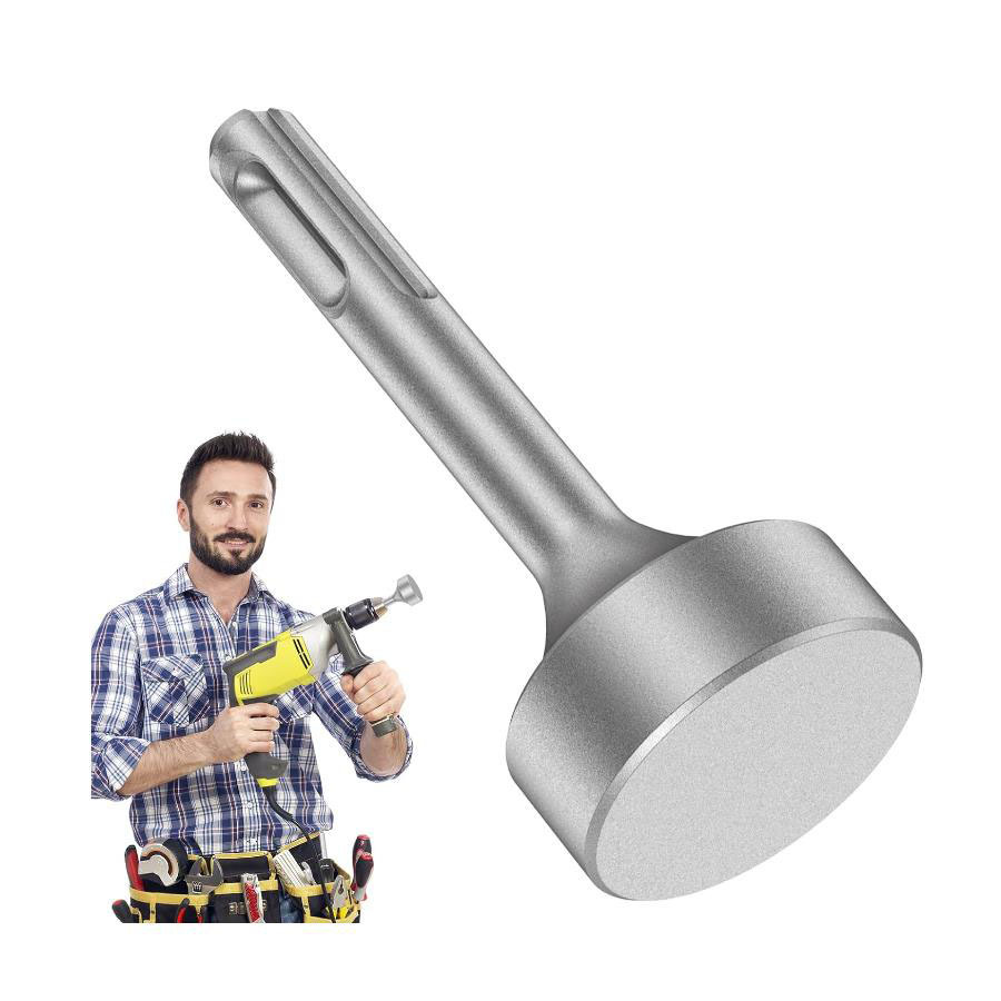 SDS PUS打桩锤头 冲击钻电锤圆柄锤头工具 圆柄敲击安装工具
