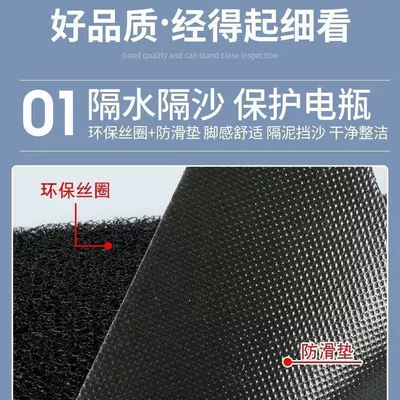 Cartoon Pads No. 9, Electric vehicle foot mat