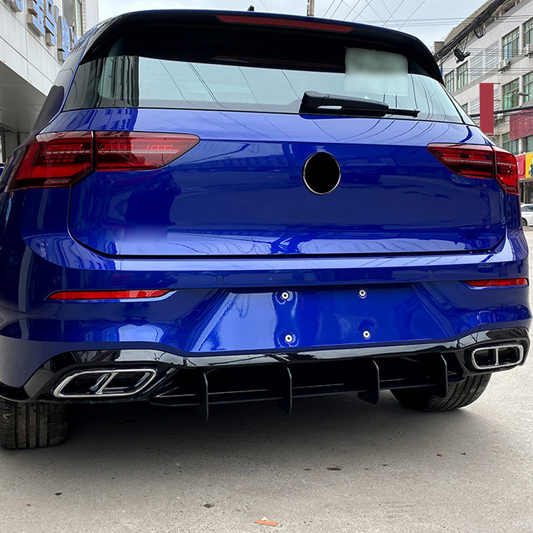 Large/public golf 8 modified blade rear lip 8GTI wind knife rear spoiler high 8/rline rear spoiler diffusion