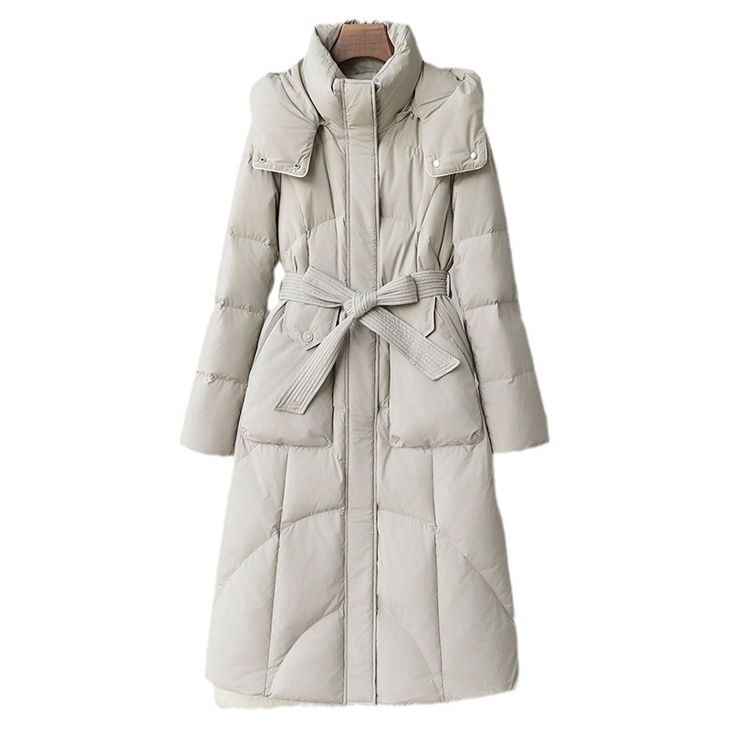 Women's Clothing Down jacket for women winter 2024 new high end Pinghu white duck down long white duck down warm women's clothing wholesale_voghion.com