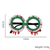 Glasses suitable for photo sessions, props, cartoon plastic decorations, halloween