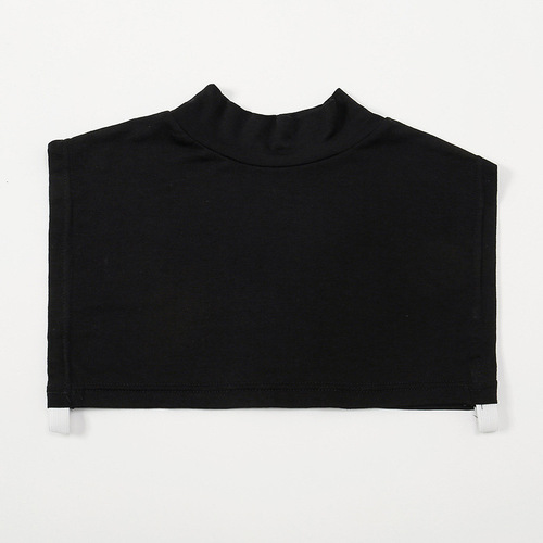 Summer best-selling new solid color fashionable women's mercerized cotton fake collar, skin-friendly, comfortable and outer decoration, versatile