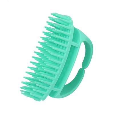 新款便攜式洗護壹體按摩洗頭刷梳 幹濕兩用洗頭梳 美發順發造型梳