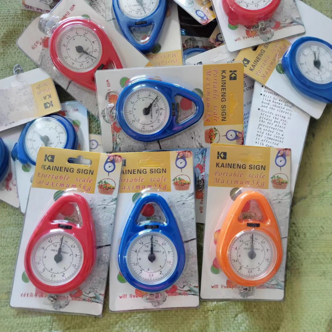 2025 báscula de mano mecánica báscula de resorte báscula de pesca mini báscula portátil báscula de mano doméstica 5kg