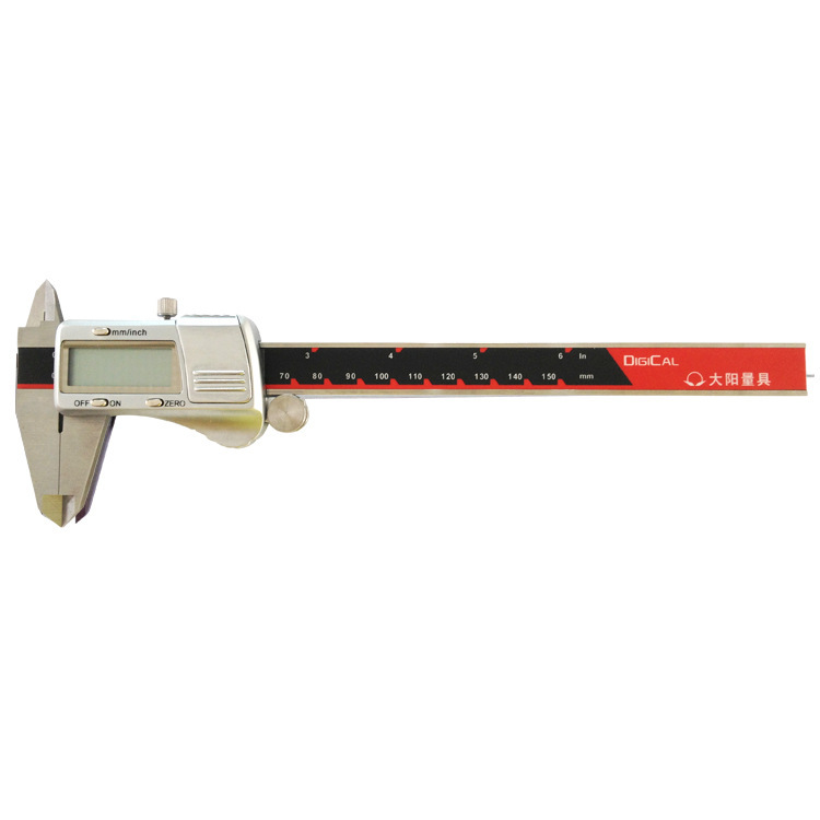 批发大阳牌 金属壳 数显游标卡尺0- 150 200 300精度0.01电子卡尺