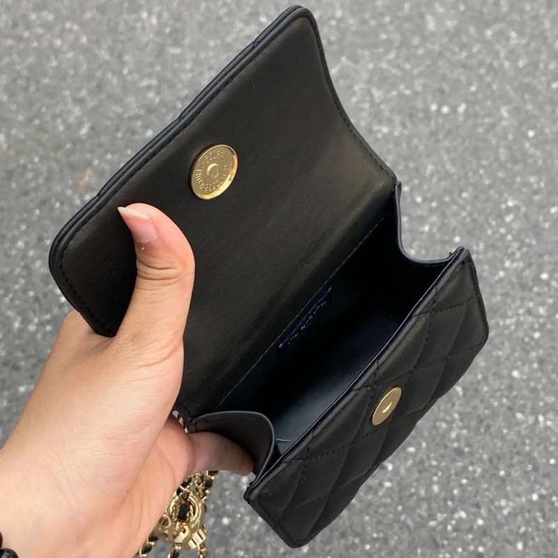 Romantische Kamelie Stepptasche Mini Damen Tasche Sommer Style_voghion.com