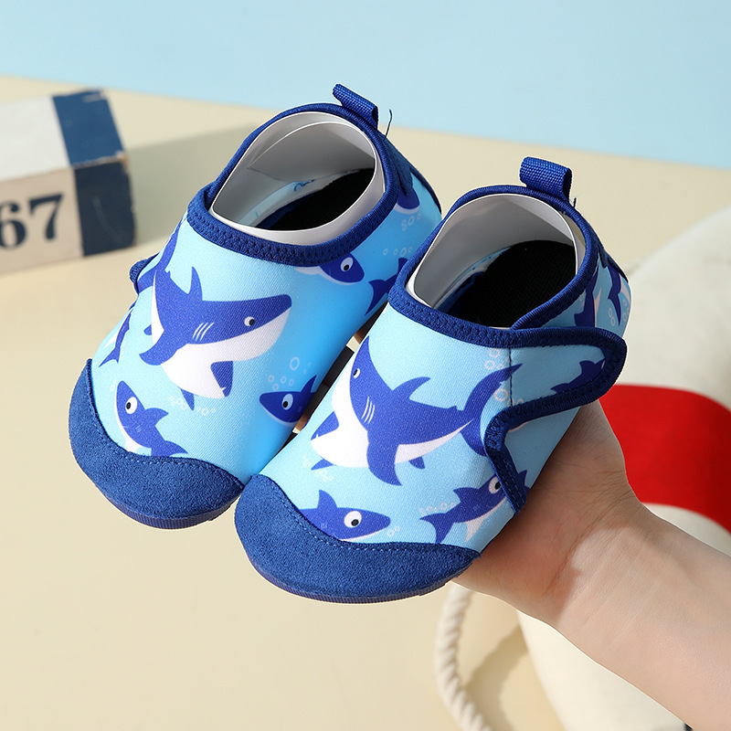Spring and Autumn Children's Floor Socks Non-Slip Cooling Baby Socks Infant Indoor Shoes and Socks Boys and Girls Home Soft Soled Shoes