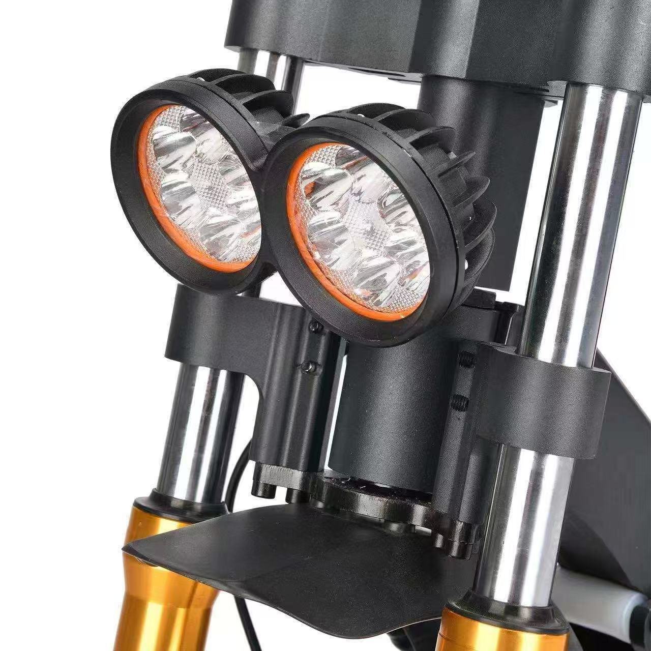 Cross-Border Two-Wheeled Electric Lithium Battery Folding Scooter with Long Range, 11inch Off-Road Tires, High-Power Adult Scooter