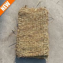 防滑草垫 草包 防汛草袋 草垫子 稻草编织袋 防滑草袋 保温草垫