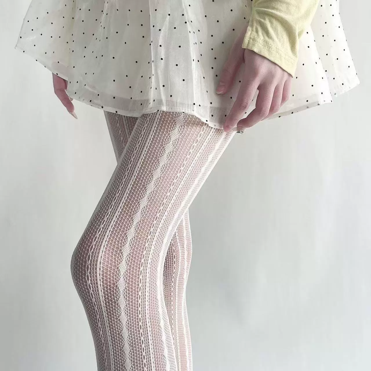  Sexy retro lace fishing net, tights