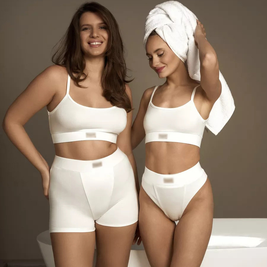 Топ спортивный Tight Two-Piece Sports Underwear Triple Corner suit Women