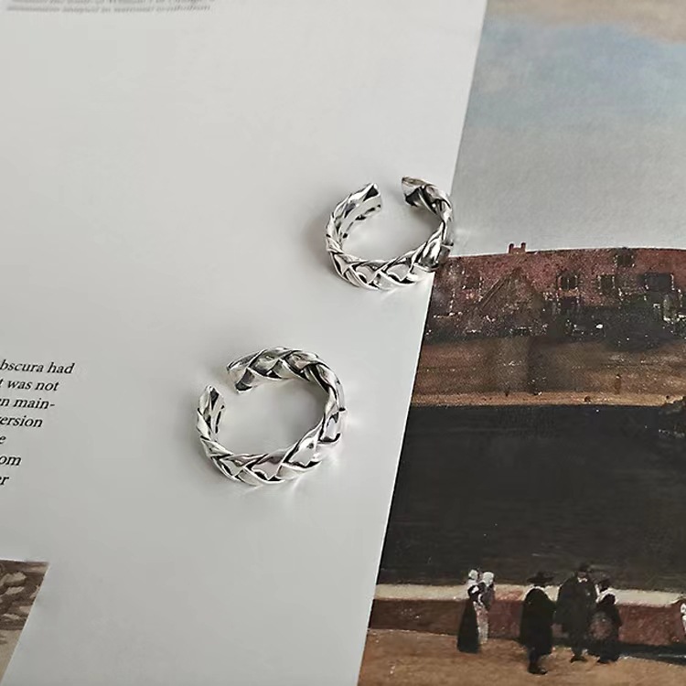 반지 보석 틈새 하이 엔드 디자인 감각은 단순한 세트 보석 도매 반지를 여는 복고풍 퇴색하지 않습니다