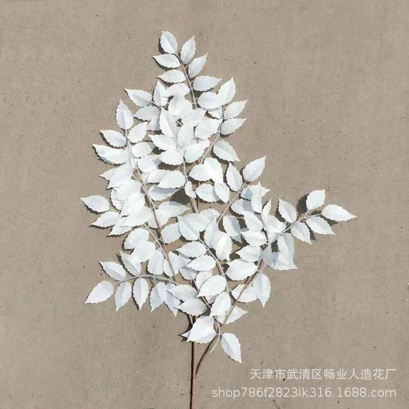 Flores artificiales blancas al por mayor para bodas, decoraciones de flores falsas, accesorios para techos de hoteles, flores artificiales blancas para celebraciones de bodas en salones de boda. image 56