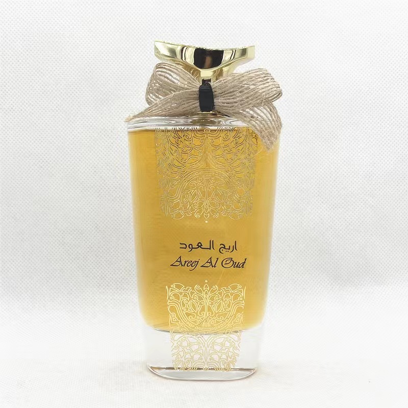 New Popular Perfume Areej AL OUD Delicate Bow Gold Arab Middle East Dubai Vietnam High-end Perfume Wood Tone_voghion.com
