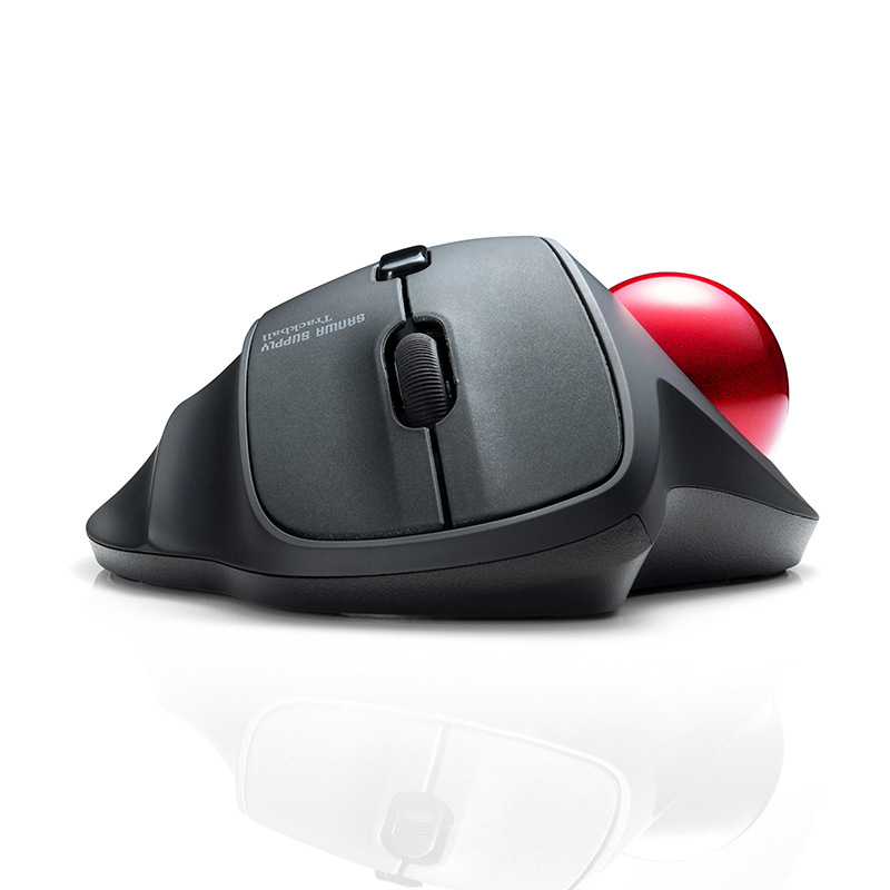 Japón SANWA trackball con cable inalámbrico Bluetooth mouse ergonómico 2.4 diseño láser adecuado para niños y niñas