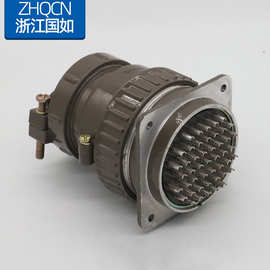 航空插头插座 P60K4Q/P60J4A 5Q 5A -47芯直式电线连接器电连接器