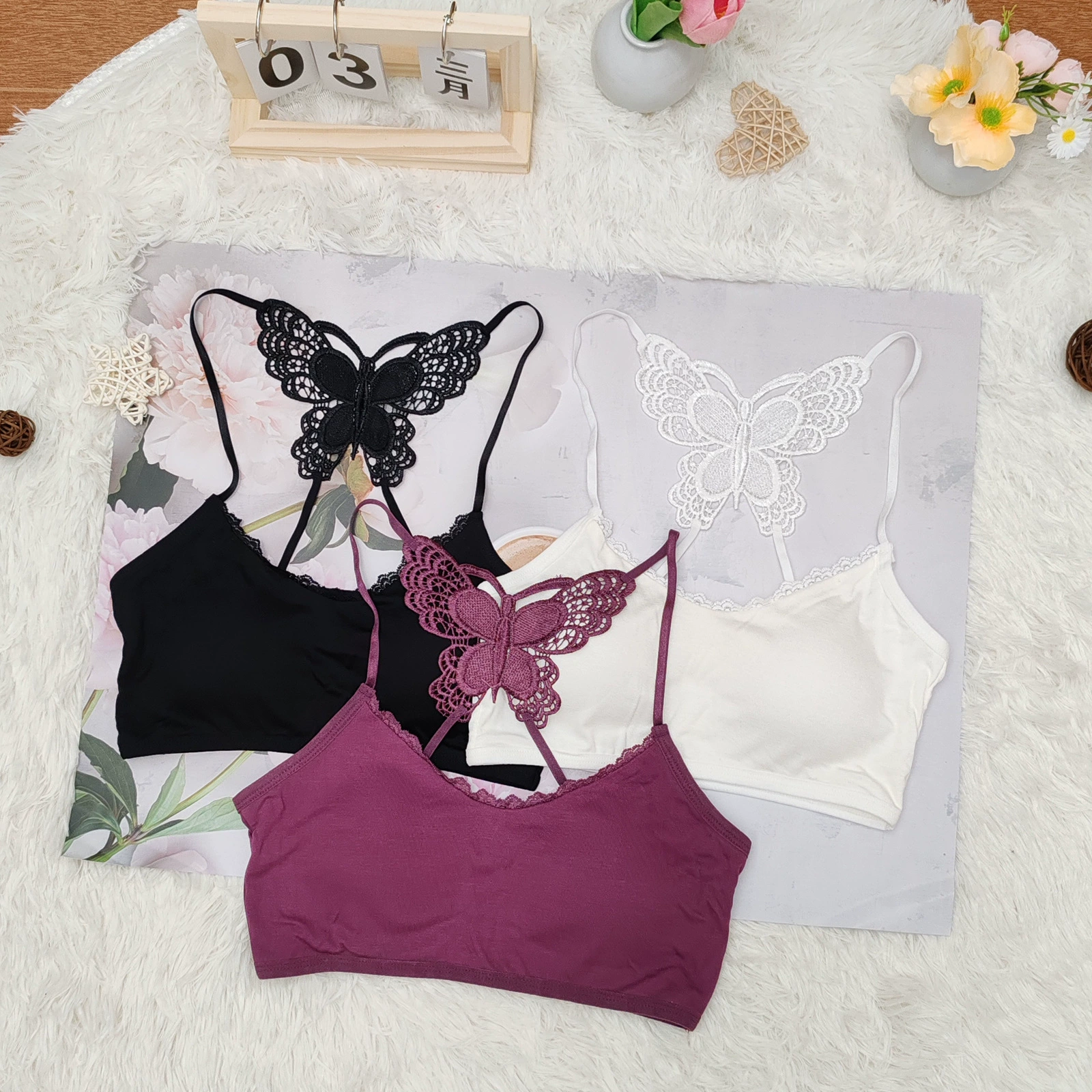 Петчатый кружевной sexy набор для женщин 9905 с подвесными колготками D057