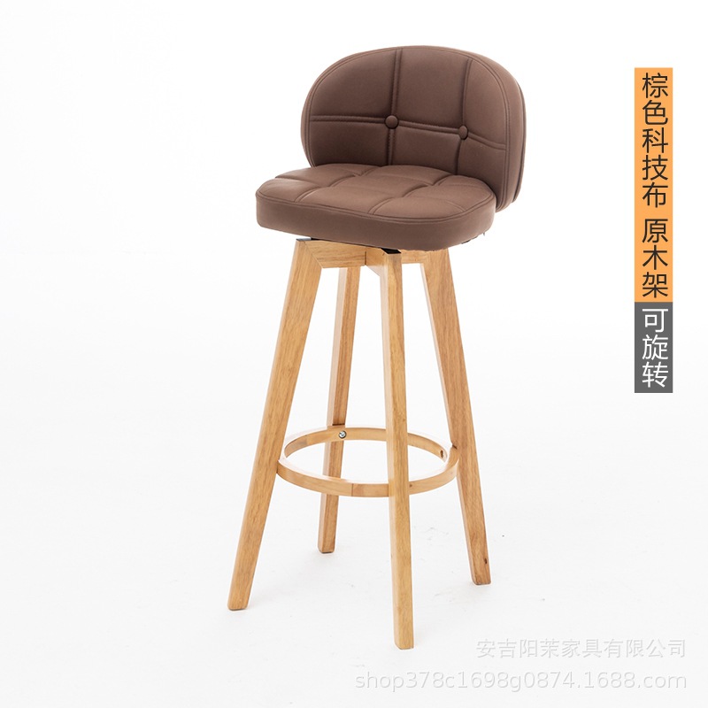 기술 천을 다크 브라운 회전식 로그 랙