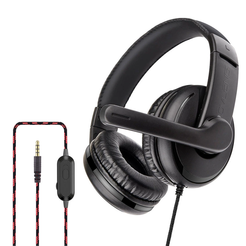 OVLENG/Orange P4 Single Hole Laptop Music Game Headset Headset Manufacturer