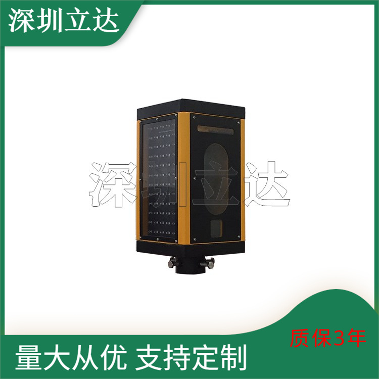 深圳立达雾区警示诱导雾灯 警示灯尾迹可调 高速智能雾区诱导系统