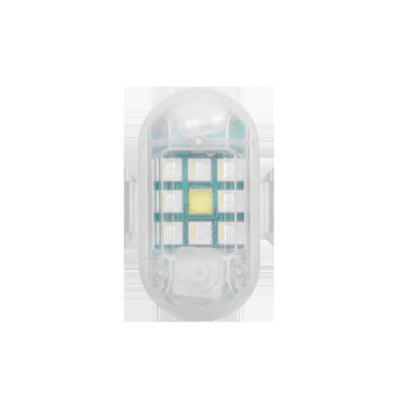 Самолёт для авто, разноцветные гвоздики sequins, беспроводной LED легковесный сильный магнит, электромобиль, навигационный свет, мигающий свет, пульт дистанционного управления