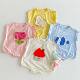 Baby cartoon bag fart 2025 new summer girls western style three-dimensional small house jumpsuit newborn clothes