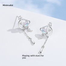 Bague de couple de style coréen pour hommes et femmes, paire de bagues de couple en argent sterling, bijoux de luxe, cadeau de Saint-Valentin_voghion.com