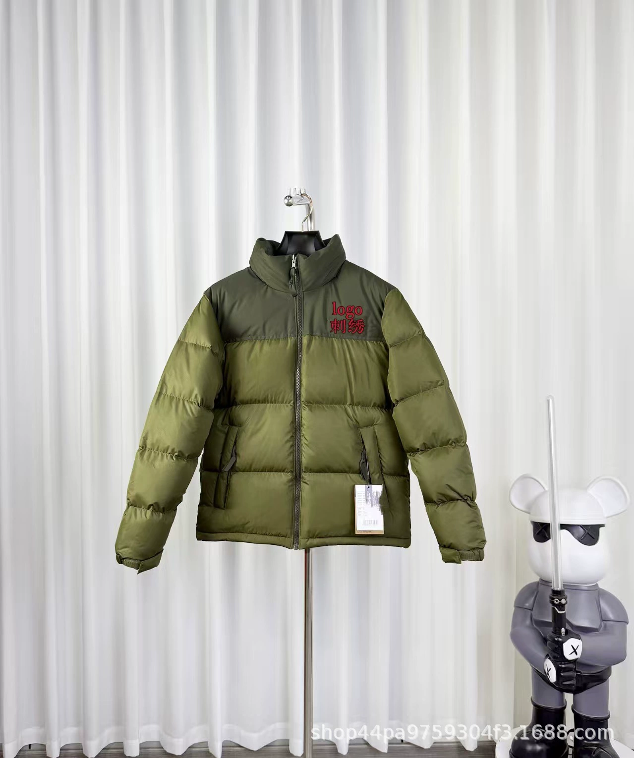 Американская версия Putian North Face 1996 пуховик TNF, ветрозащитный и водонепроницаемый, особо тёплый, наполнитель 700, мужской/женский парный стиль, «хлебная» куртка, гусиный пух