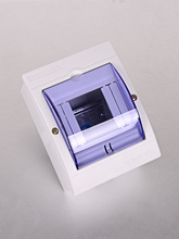 CHAV家用小型空開配電箱明裝暗裝強電箱空氣開關回路箱塑料防水濺