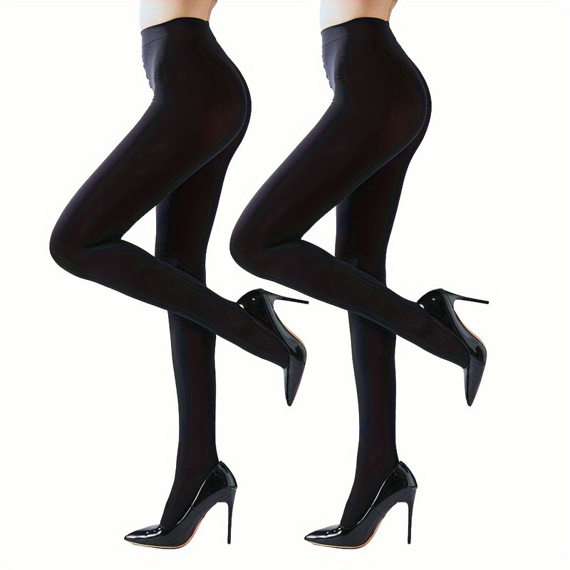 Cross-Border Amazon 80D Velvet Multi-Size Pantyhose Autumn and Winter Thick Export Colorfulful One-Line Crotch Stockings for Women