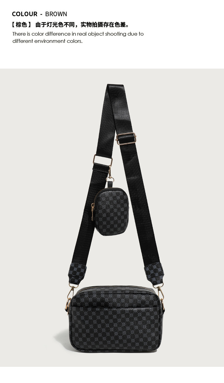 293g Weight Polyester Lining Material Zipper Closure Type Single Shoulder Strap Strap Type Square Bag Bags Type Daily Occasion PU Material Women's Backpack Backpack Argyle Pattern All Seasons Season Women's Gender Basic Style Square Shape Women's PU Argyle Basic Square Zipper Square Bag 8