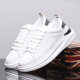 White Shoes Men's Spring and Summer New sneaker Thick Sole Height Increasing Board Shoes Lace-up Casual Shoes Men's Shoes Breathable KY218