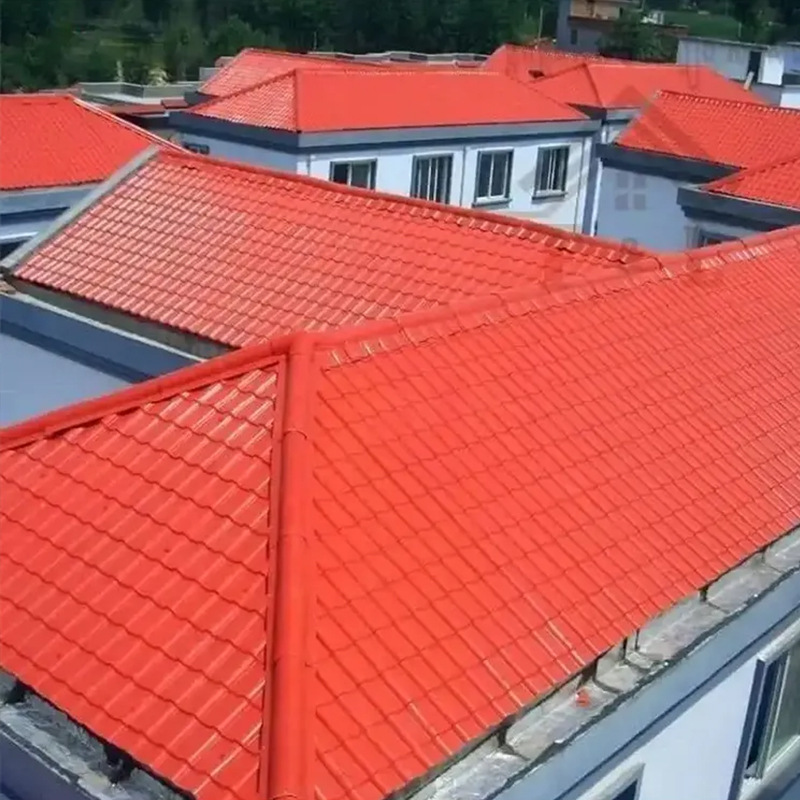 佛山asa合成树脂瓦厂家批发 隔热隔音防火耐用树脂瓦顶棚屋顶瓦片