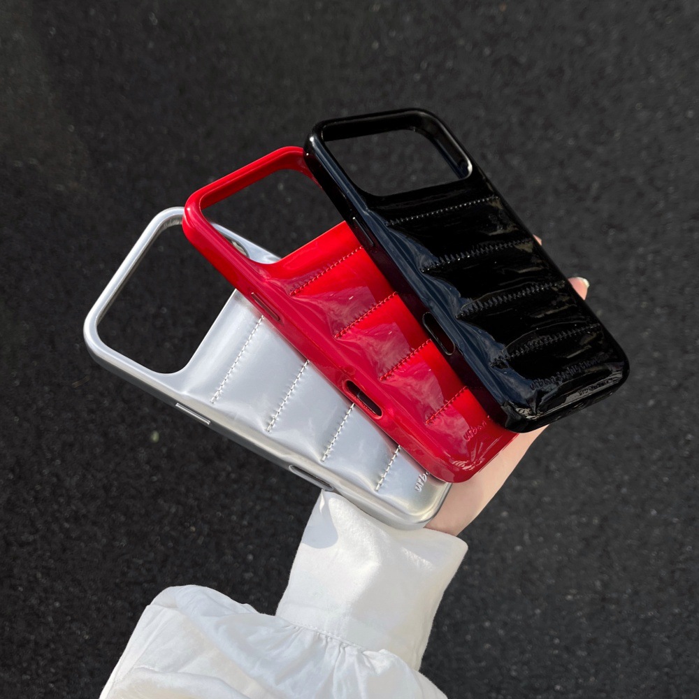 Étui de téléphone tendance en duvet à motif de fruits, compatible avec iPhone 17/16 Pro Max, couleur unie personnalisée, 15/14P, antichoc_voghion.com