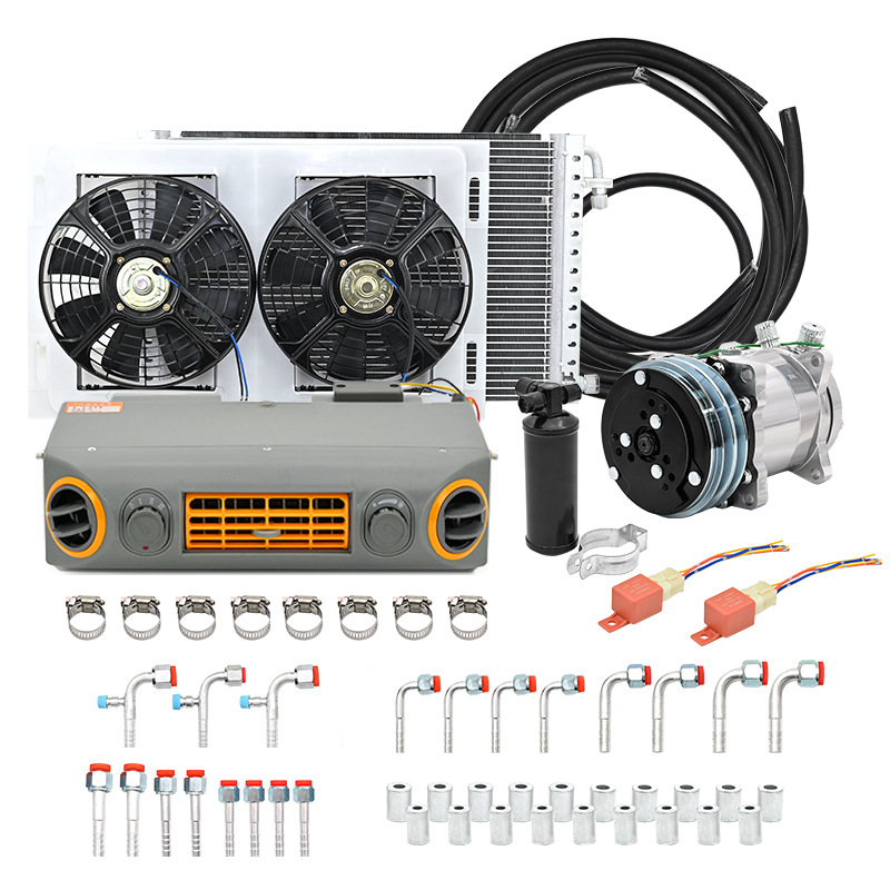 Car air conditioning for RVs, vans, and cars. 12v 24v vehicle air conditioning for large trucks and parking air conditioning