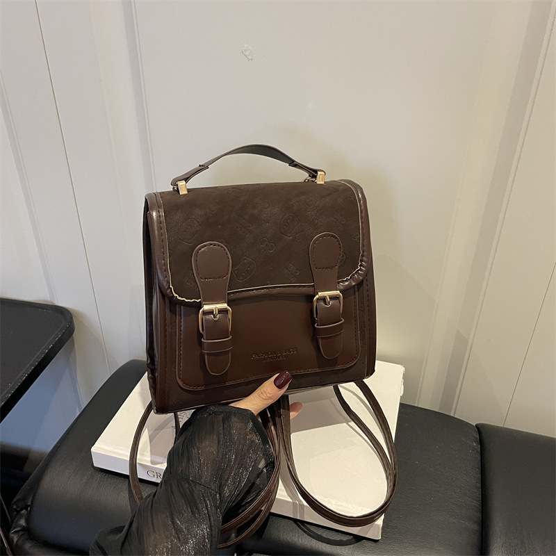 Personalidad extranjera simple 2026 nuevo bolso de verano moda moda mochila de moda casual mochila de viaje de mujer