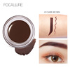 Focallure, eyebrow dye with brush, brush