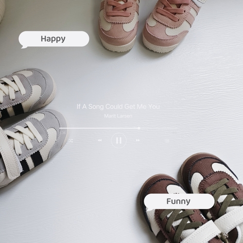 2024 Children's Korean-style German Training Shoes, Toddler Boys' and Girls' Velcro-Strap All-match Sneakers, Soft Sole Comfortable Niche Casual Shoes