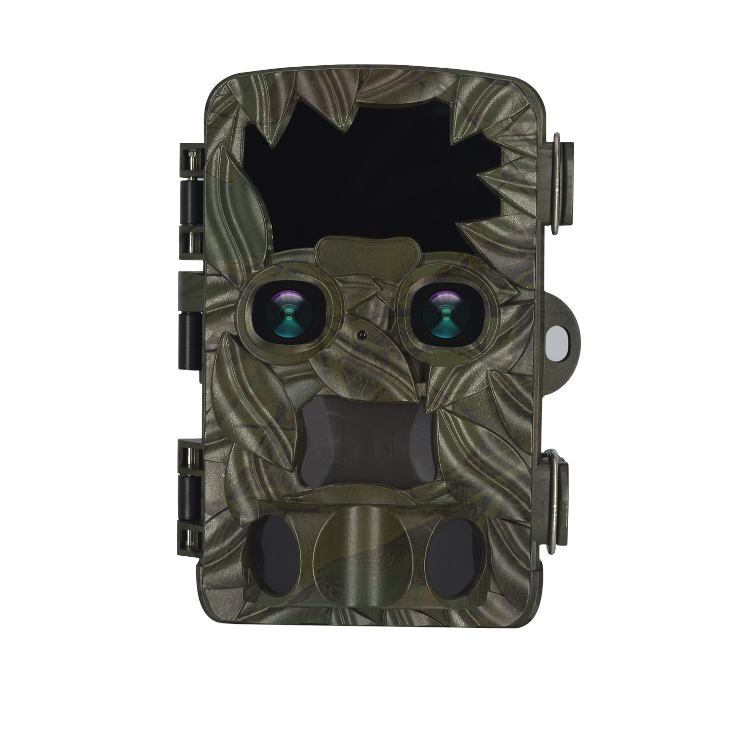 Dual-lens infrared camera 4K high-definition outdoor forest research engineering waterproof time-lapse animal tracking camera