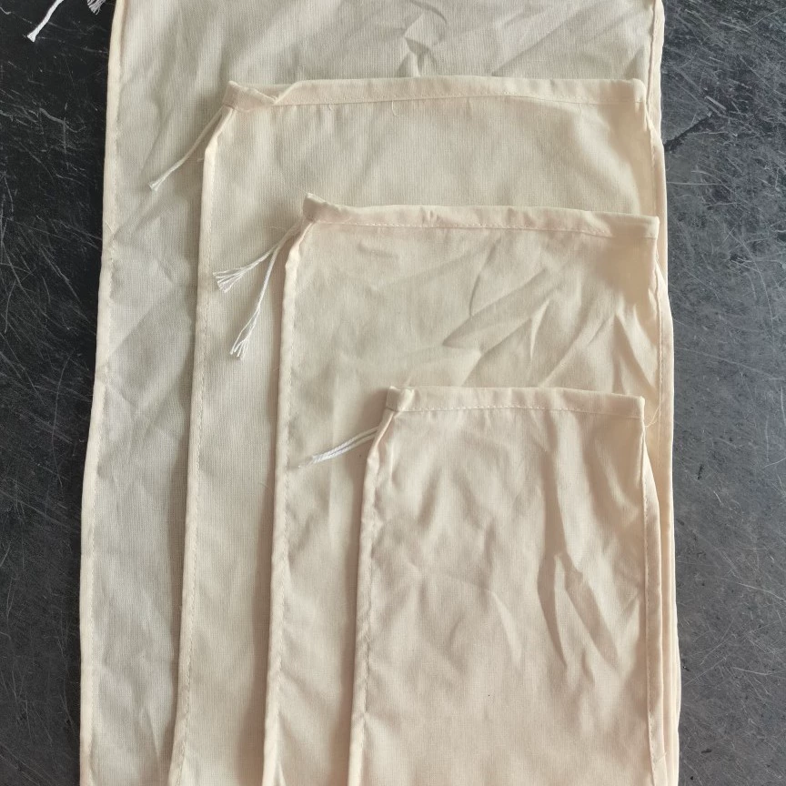 Марлевый мешочек из чистого хлопка для специй, маринада, приправ, фильтр-мешочек для коммерческого загустения супа, мешочек для отделения остатков марли от настойки травяных лекарств.