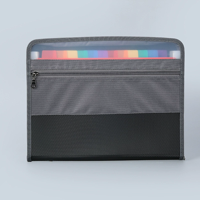 Organ, folder with zipper, universal bag for documents, handheld storage system, 13 floors