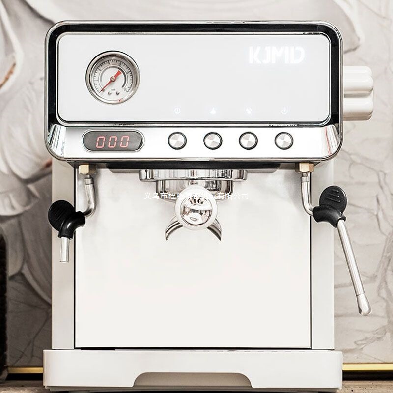 Kjmd's New Home and Commercial Italian Semi-Automatic Coffee Machine with High-Looking Concentrated Extraction and Milk Foaming All-In-One Machine