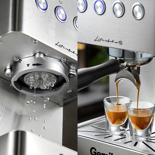 Gemini CRM3005E Home Coffee Machine, Espresso Semi-Automatic Pump Pressure Cross-Border Small Appliance Espresso Maker