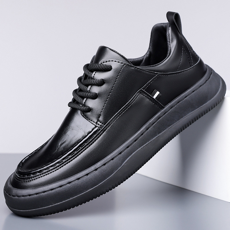 2026 hombre de negocios casual zapatos de cuero multifuncional ultra suave suela antiodor transpirable delgada viajero zapatos de cuero británico
