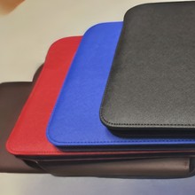 十字纹PU文件夹A4拉链文件包房企楼盘交房包物业钥匙包高端礼品